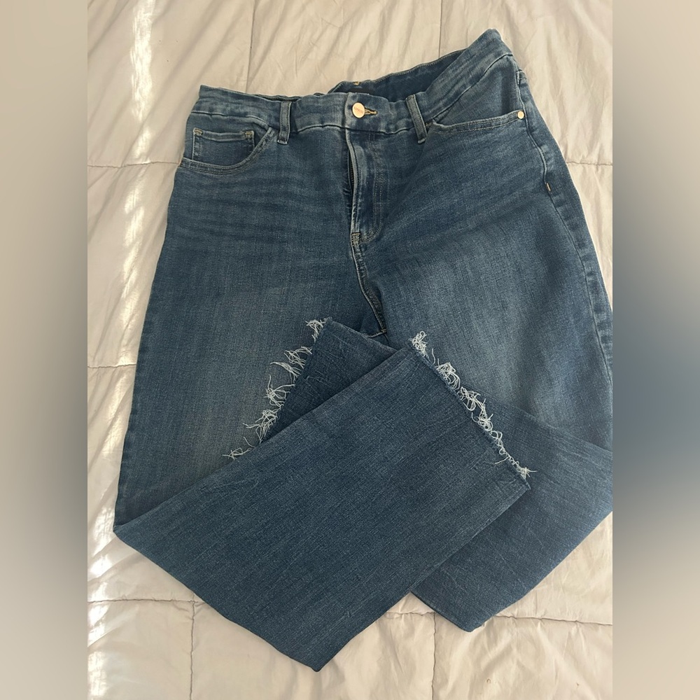Express Straight Ankle Jeans